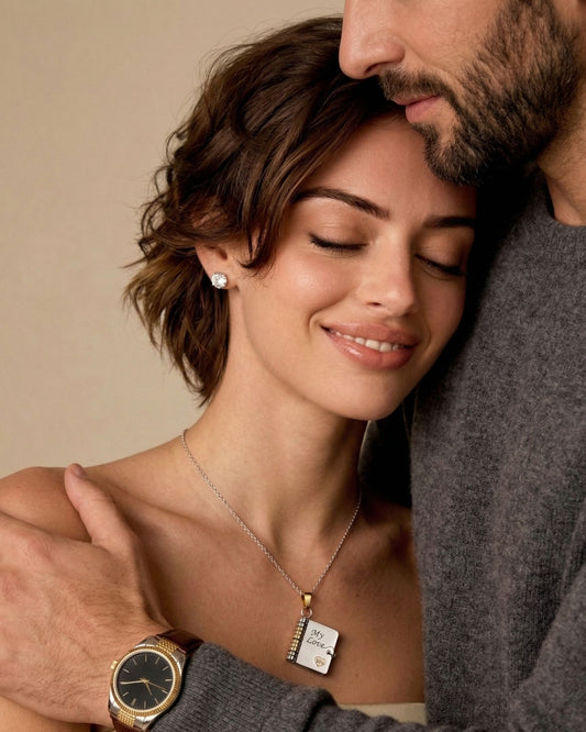 My Love Book Necklace