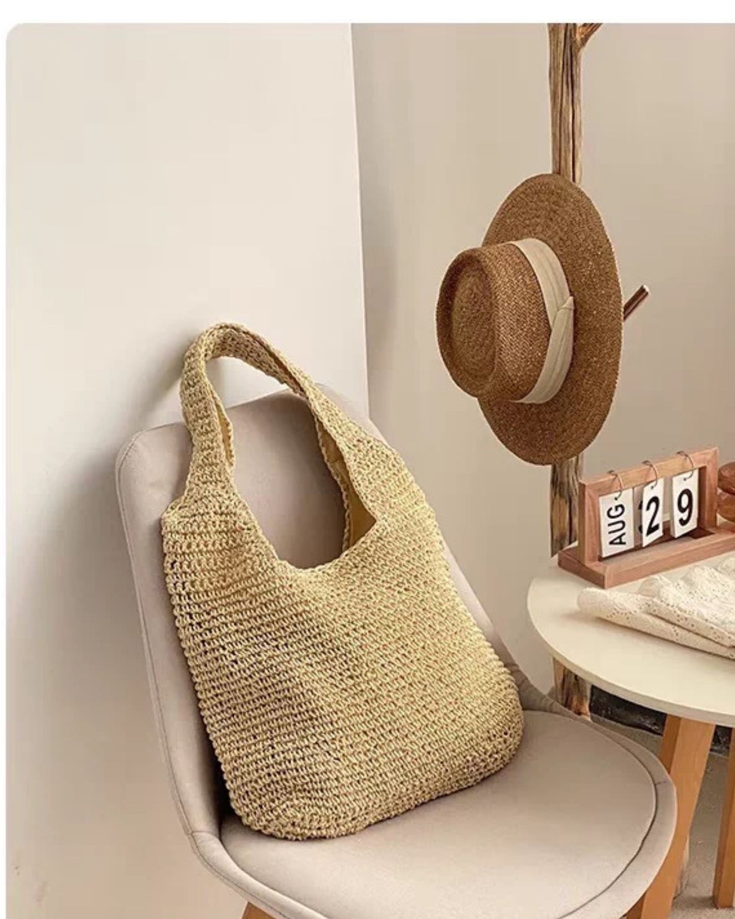Sofia Straw Raffia Bag